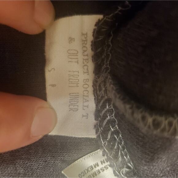 Project social T black, Out From Under Hoodie. Size XL - Picture 4 of 5